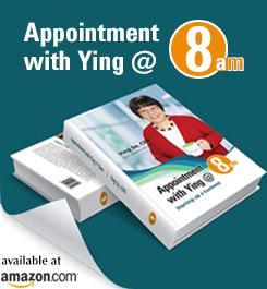Available at amazon.com - appointment with YIng @ 8am Book