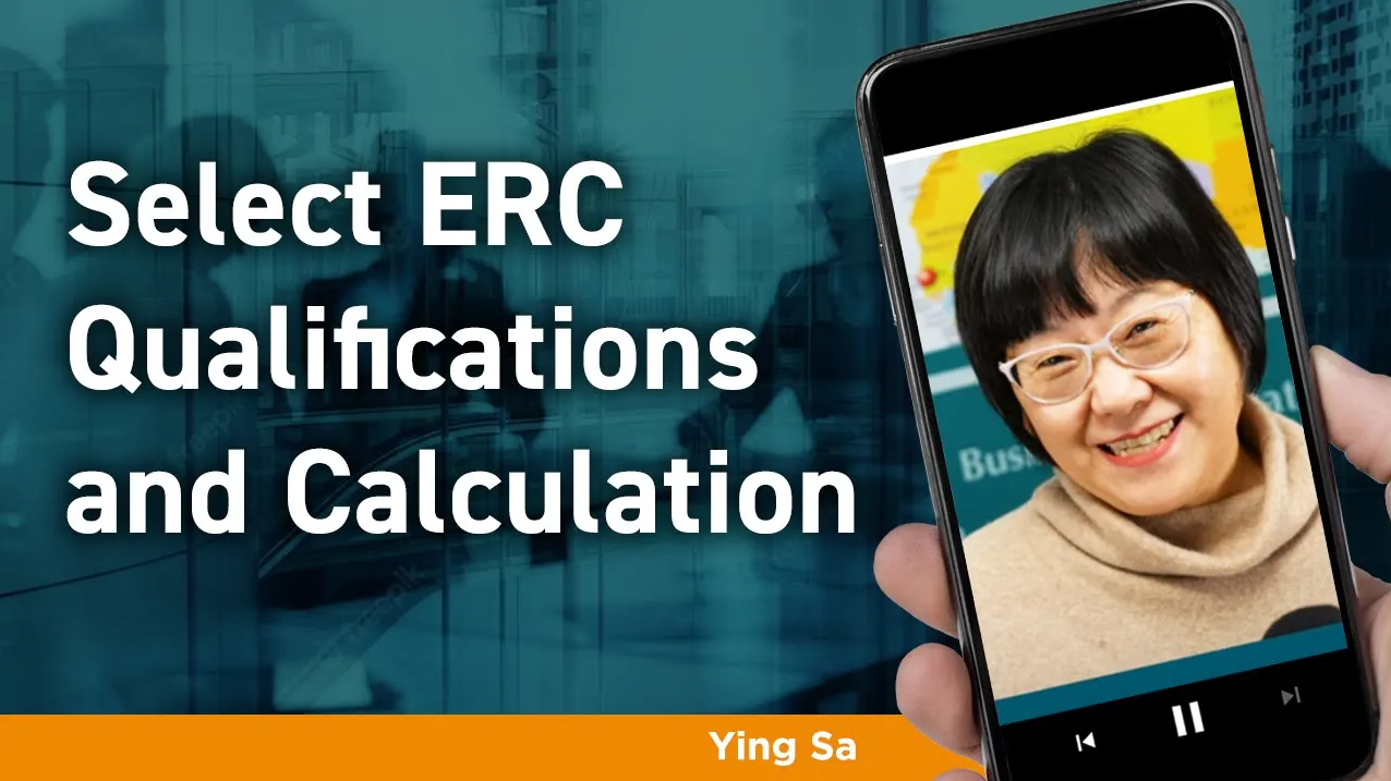 ERC Qualifications and Calcuation